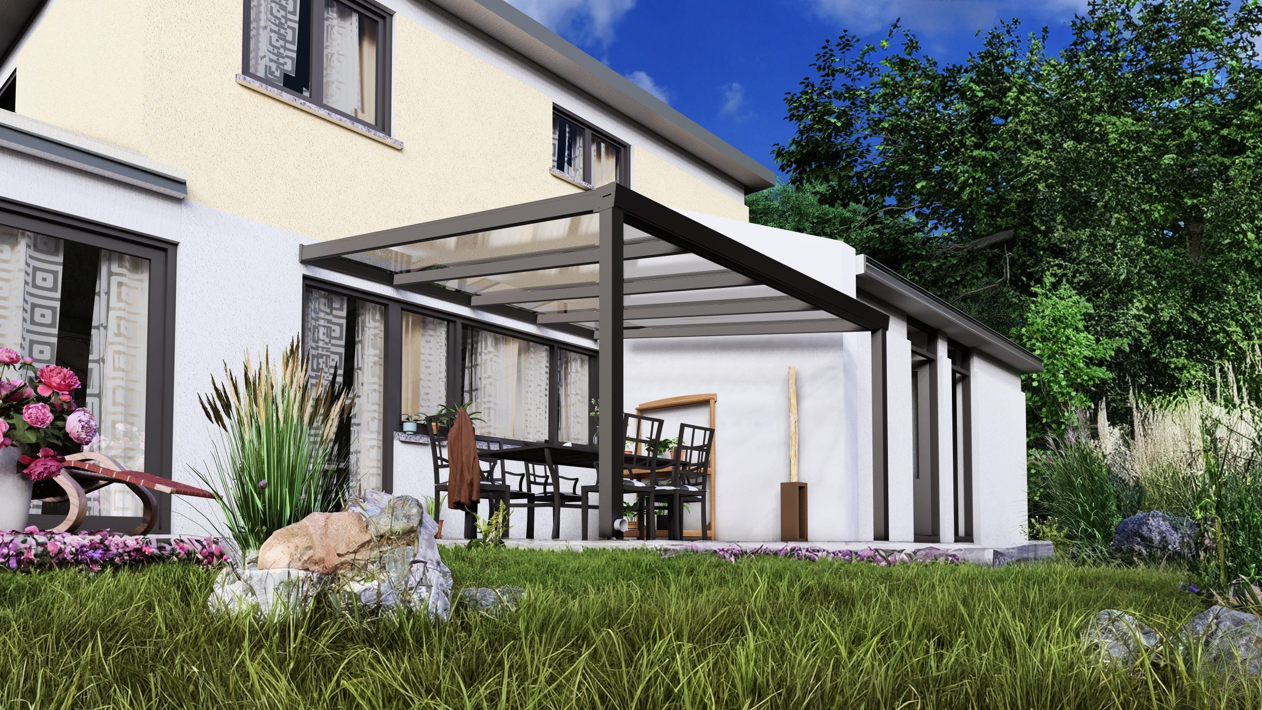 Pergola in alluminio Opus