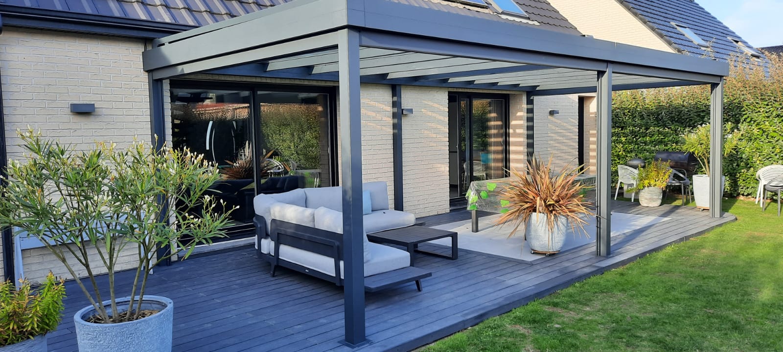 Pergola à toit plat flatroof